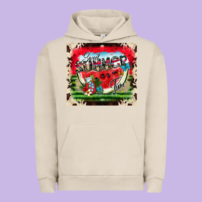 Sweet Summer Time Urban Hoodie Designed By Cowhidedigitalart