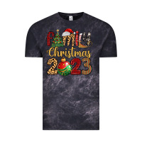 Cloud Black family christmas 2023 Vintage Tee - MaliasSmallBusiness