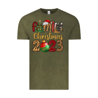 Vintage Olive family christmas 2023 Vintage Tee - MaliasSmallBusiness