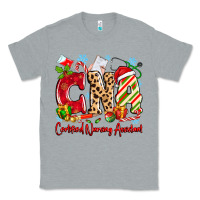 Heather Grey CNA Certified Nursing Assistant Christmas Classic Tee - MaliasSmallBusiness