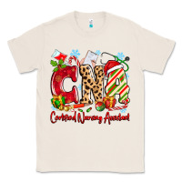Natural CNA Certified Nursing Assistant Christmas Classic Tee - MaliasSmallBusiness