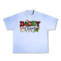 Grape Ice Daddy Claus Santa Christmas lights and holly Urban Heavy Tee - NancyCooperArtShop