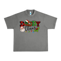 Tornado Daddy Claus Santa Christmas lights and holly Urban Heavy Tee - NancyCooperArtShop