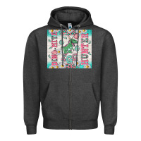 Charcoal Heather dino mite egg hunter Zipper Hoodie - TumblerDesignByShophia