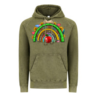 School Rainbow Vintage Hoodie | Teevron
