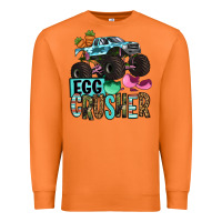 Carrot Easter Day Monster truck Easter egg crusher Premium Sweatshirt - OliviaCreatesArt