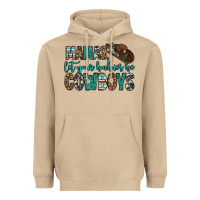 Mushroom mama's let your babies be cowboys Heavyweight Hoodie - OliviaCreatesArt