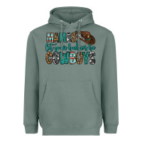 Sage mama's let your babies be cowboys Heavyweight Hoodie - OliviaCreatesArt