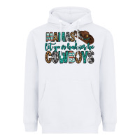 White mama's let your babies be cowboys Heavyweight Hoodie - OliviaCreatesArt