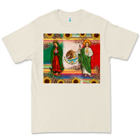 Bone mexico flag our lady of guadalupe san judas sunflower Premium Tee - JahusDesignShop