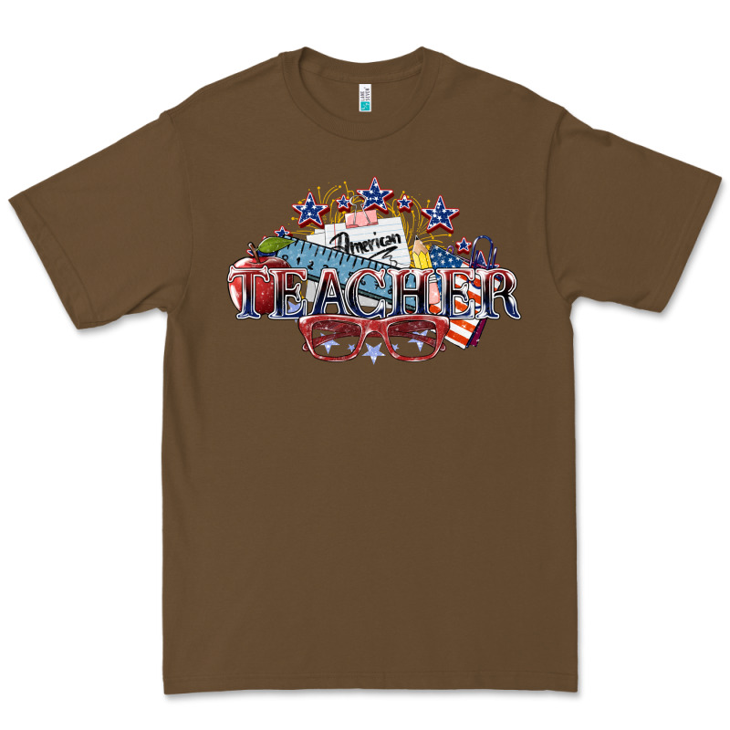 American Teacher Premium Tee by NancyCooperArtShop | Teevron