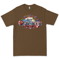 Cacao american teacher Premium Tee - NancyCooperArtShop