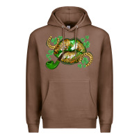 Chestnut St. Patrick's Day lips Premium Hoodie - CowGirlArtShop