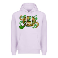 Lilac St. Patrick's Day lips Premium Hoodie - CowGirlArtShop