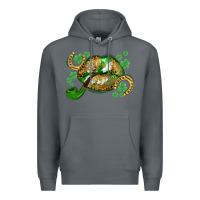Rock St. Patrick's Day lips Premium Hoodie - CowGirlArtShop