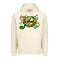 Tofu St. Patrick's Day lips Premium Hoodie - CowGirlArtShop