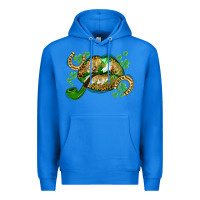 True Royal St. Patrick's Day lips Premium Hoodie - CowGirlArtShop