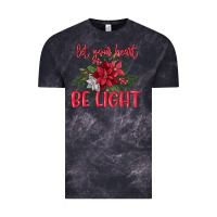 Cloud Black Let your heart be light Vintage Tee - MaliasSmallBusiness