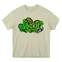 Mossy st patricks day lucky western hearts Heavy Core Tee - Artiststas