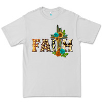 Faith With Cross Premium Tee | Teevron