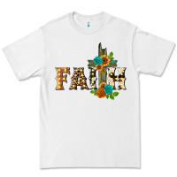 White faith with cross Premium Tee - BarkalooDesign