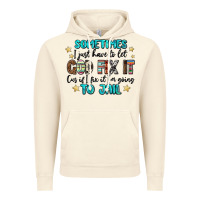 Vintage Artic sometimes i just have to let god fix it cus if i f Vintage Hoodie - MaliasSmallBusiness