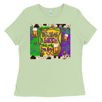 Matcha beads & beer that's why i'm here Ladies Tee - Artiststas