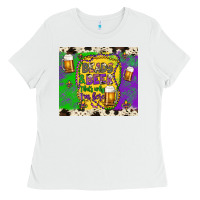 Beads & Beer That's Why I'm Here Ladies Tee | Teevron