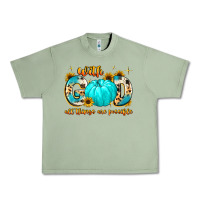 Oil Green with god all things are possible  copy Urban Heavy Tee - MaliasSmallBusiness
