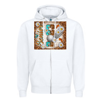 White senior 2023 volleyball Zipper Hoodie - TumblerDesignByShophia