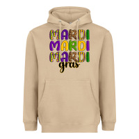 Mushroom mardi mardi mardi gras Heavyweight Hoodie - OliviaCreatesArt