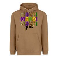 Toasted Coconut mardi mardi mardi gras Heavyweight Hoodie - OliviaCreatesArt