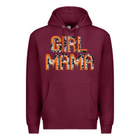 Burgundy Girl mama Premium Hoodie - JahusDesignShop