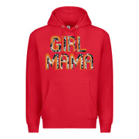 Red Girl mama Premium Hoodie - JahusDesignShop