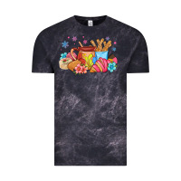 Cloud Black mexican deserts christmas Vintage Tee - MaliasSmallBusiness