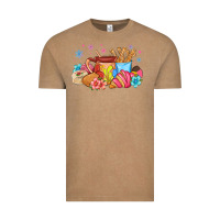 Vintage Coffee mexican deserts christmas Vintage Tee - MaliasSmallBusiness
