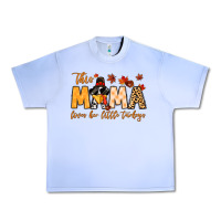 Grape Ice this mama loves her little turkeys Urban Heavy Tee - MaliasSmallBusiness