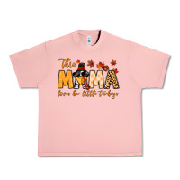 Salmon this mama loves her little turkeys Urban Heavy Tee - MaliasSmallBusiness