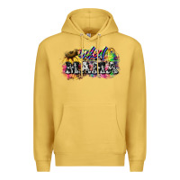 Antique Gold inked mama mother's day Premium Hoodie - HowdyJamesFarm