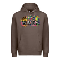 Coffee inked mama mother's day Premium Hoodie - HowdyJamesFarm