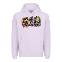Lilac inked mama mother's day Premium Hoodie - HowdyJamesFarm