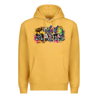 Mustard inked mama mother's day Premium Hoodie - HowdyJamesFarm