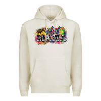 Oatmeal Heather inked mama mother's day Premium Hoodie - HowdyJamesFarm