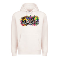 Pale Pink inked mama mother's day Premium Hoodie - HowdyJamesFarm