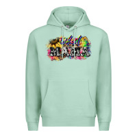 Seafoam inked mama mother's day Premium Hoodie - HowdyJamesFarm