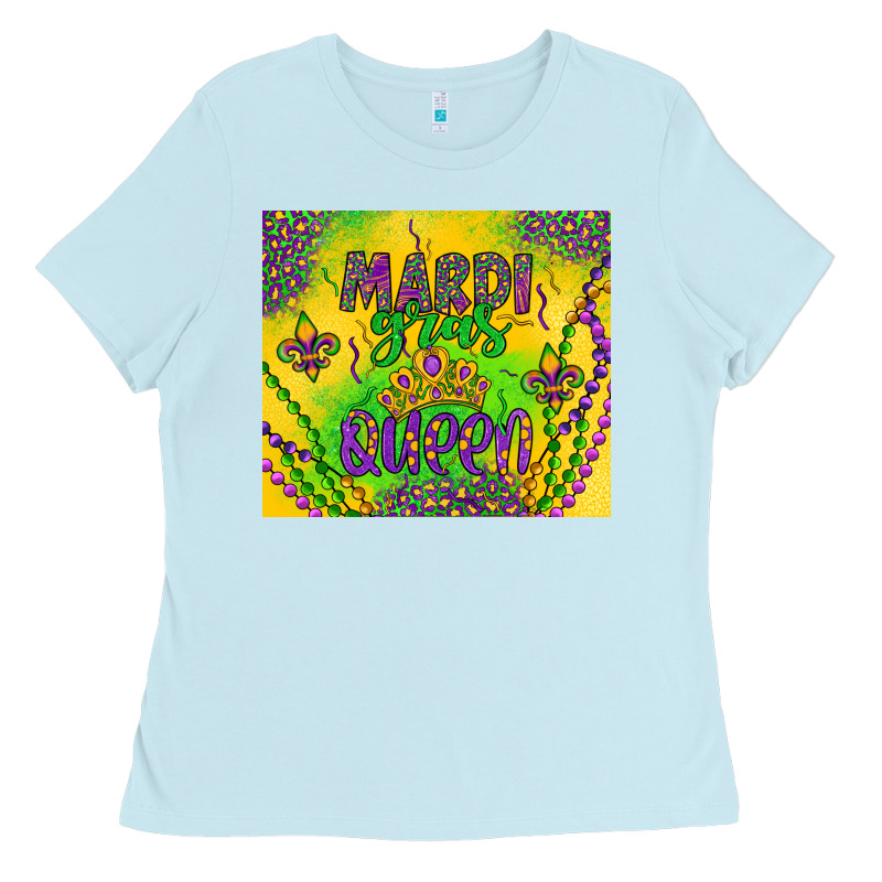 Mardi Gras Queen Ladies Tee by Artiststas | Teevron