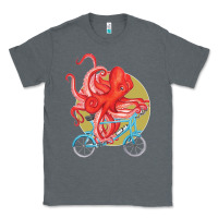Charcoal Heather Cycling octopus Classic Tee - Bettercallsaul