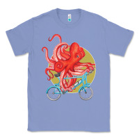 Colony Blue Cycling octopus Classic Tee - Bettercallsaul