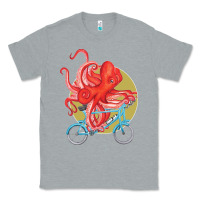 Heather Grey Cycling octopus Classic Tee - Bettercallsaul
