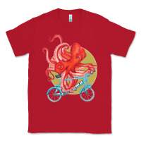 Red Cycling octopus Classic Tee - Bettercallsaul